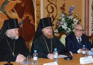 Кураторы Программы строительства 200 новых храмов возглавили конференцию в рамках Рождественских чтений.Кураторы Программы строительства 200 новых храмов возглавили конференцию в рамках Рождественских чтений. Храм Святителя Николая в Хамовниках