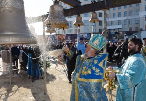 Храм при Академии ФСБ отметил Престол освящением колоколов. Храм Святителя Николая в Хамовниках