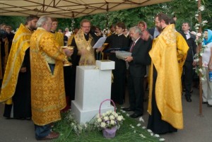 На Ярцевской заложен новый собор